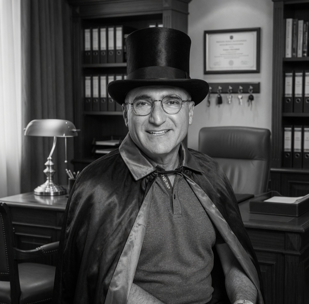 עופר אסרף בגלימה