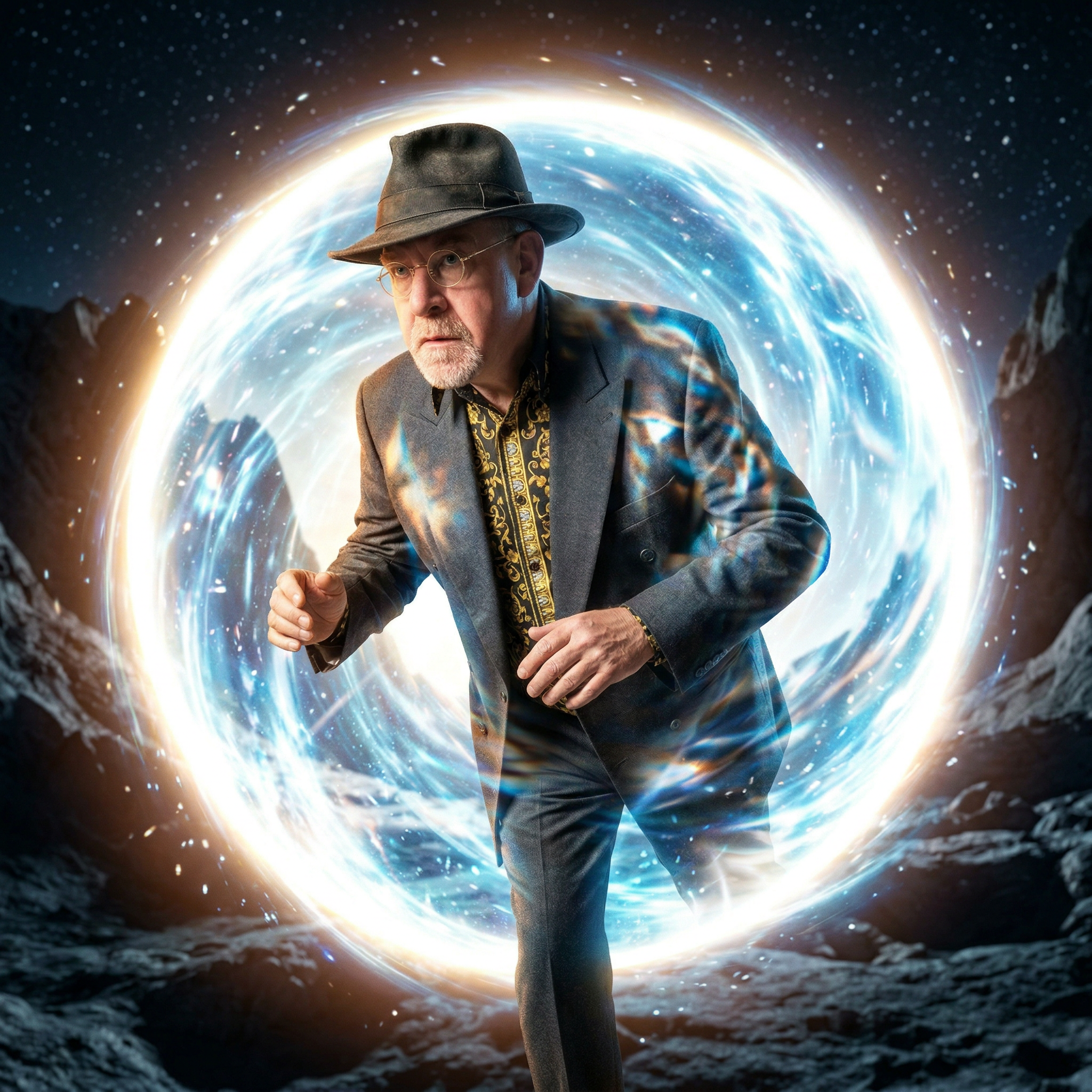 צלליות בדפוס קלידוסקופי — אמנות חזותית