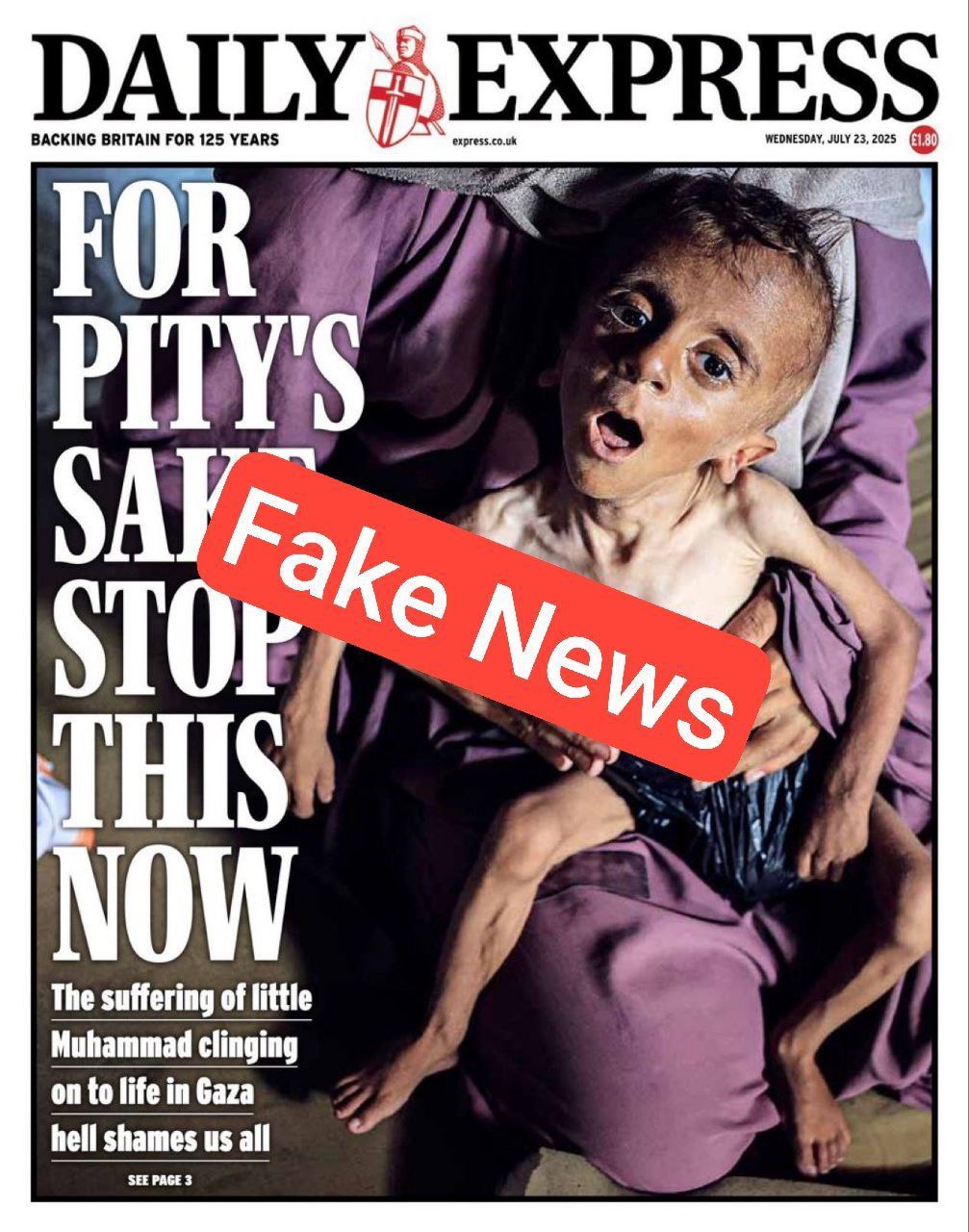NYT & BBC Walks Back Gaza Story: The Media’s Starvation Lies Are Falling Apart